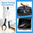 thumbnail image 5 of 32" Foldable Reacher Grabber Tool for Elderly and Seniors, Lightweight Extra Long Trash Claw Pick Up with 360° Rotating Jaw, Mobility Aid Assist Tool (Orange), 5 of 8