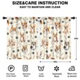 thumbnail image 2 of Blackout Kids Curtains,Cartoon Corgi Dog and Footprints Childrens Insulated Curtains Set Of 2,Bedroom Essentials,Toddler Room Decor 42"x54"(106x137cm), 2 of 4
