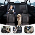 thumbnail image 2 of 2026 Car Seat Cover for TOYOTA CAMRY , Red Lines Car Seat Covers, Waterproof PU Leather 5 Seats Full Set Non-slip Protect and Upgrade Seats, Pet Car Seat Covers, 2 of 9