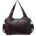 thumbnail image 1 of Bolso Hombro Piel Sintética para Mujer Con Cruzado Múltiples Bolsillos El (café), 1 of 3