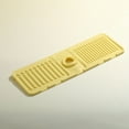 thumbnail image 5 of ESSSUT Drainage Mat Raised Ramp New Sink Drainage Placemat Sink Non-Slip Yellow, 5 of 5