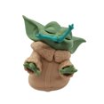 thumbnail image 4 of Figura de acción de Baby Yoda Grogu Eating Frogs, colección de juguetes, muñecas, regalos de cumpleaños para niños, 4 of 4