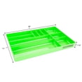 thumbnail image 2 of OEM TOOLS 22213 10-Compartment Low-Profile Drawer Organizer Tray | Organize Tools and Small Parts for Work, Transport, or in Your Tool Chest | High Impact ABS Construction | Green, 2 of 4