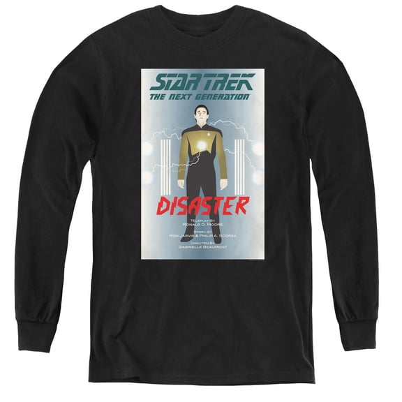 Star Trek - Tng Season 5 Episode 5 - Youth Long Sleeve Shirt - Large