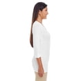thumbnail image 3 of Devon & Jones Ladies' Perfect Fitâ„¢ Y-Placket Convertible Sleeve Knit Top - DP186W, 3 of 4