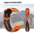 thumbnail image 6 of Tianle 4 Pack Silicone Watch Band Replacement Solft Silicone Strap Compatible Forerunner 230/220/ 235/620/ 630/ 735XT/ Approach S20/ S5/ S6, 6 of 7