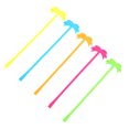 thumbnail image 4 of 25pcs Colorful Cocktail Stirring Sticks Coconut Tree Long Handle Picks Swizzle Stick for Juice Wine Milk (Mixed Colors), 4 of 7