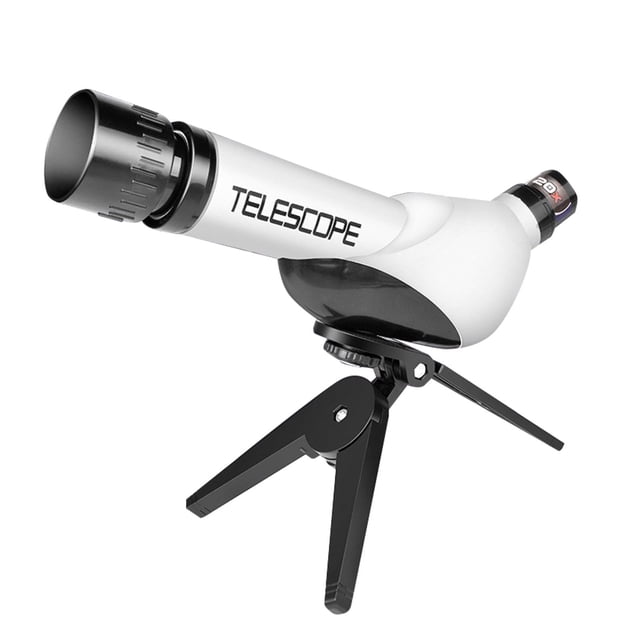 Liquidación especial!Telescopio astronómico de visión amplia para principiantes, telescopio monocular para observar la luna con trípode, telescopio de mesa, regalo de cumpleaños para niños