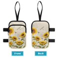 thumbnail image 3 of COEQINE Crutch Bag Elbow Crutch Pouch Sunflower Dragonfly Butterfly Forearm Crutch Pouch, Walking Cane Bag, Lightweight, Large Capacity, for Walking Cane, Hiking Stick, 3 of 7