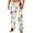 Red, variant on Vacation Long Johns for Men Striped Plaid Comfy Pajama Pants Fall Winter Drawstring Sleep Bottoms with Pockets
