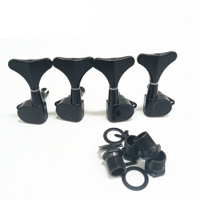 Tuners de Guitare Robustes 4*, Piques de Réglage, Têtes de Machine Fermées 2L2R pour ibanez Bass
