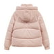 thumbnail image 3 of Parkas de manga larga para mujer, chaqueta informal de algodón con capucha y mangas largas de colores., 3 of 3