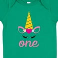 thumbnail image 4 of Inktastic 1st Birthday Unicorn Girls Baby Bodysuit, 4 of 5