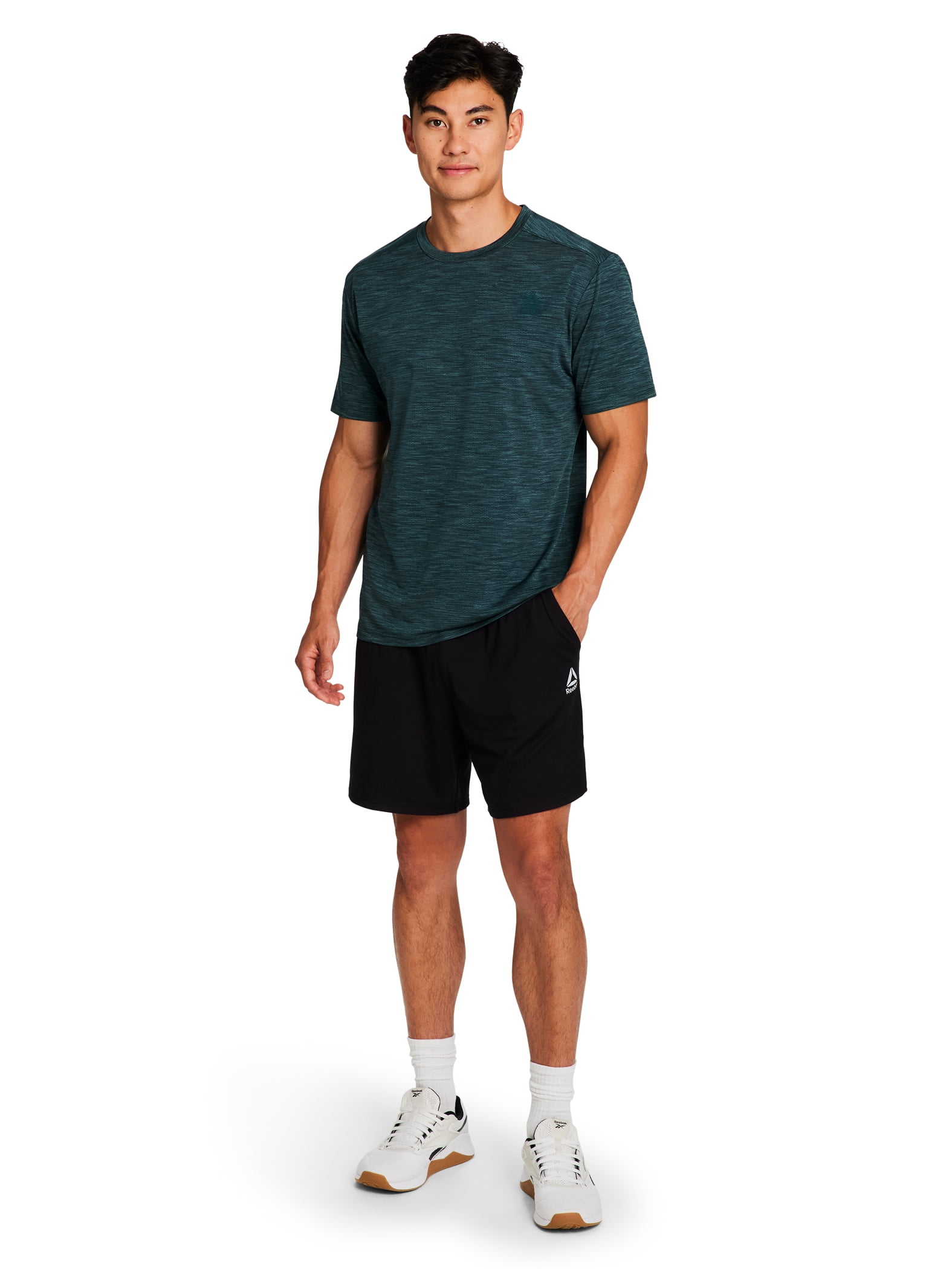 Reebok Men's & Big Men's Stride Performance Tee Shirt, Sizes XS-5XL