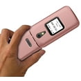 thumbnail image 4 of Étui pour Jitterbug Flip2, Nakedcellphone [Rose Gold Pink] Étui Rigide de Protection à Clipser [Grid Texture] pour Téléphone Jitterbug Flip 2 (aka Lively Flip) (4053SJ7), 4 of 8
