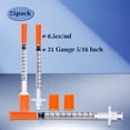 thumbnail image 4 of Jeringa Seelight de 0,5 ml, 31 g, 8 mm, envuelta individualmente, 25 unidades, 4 of 5