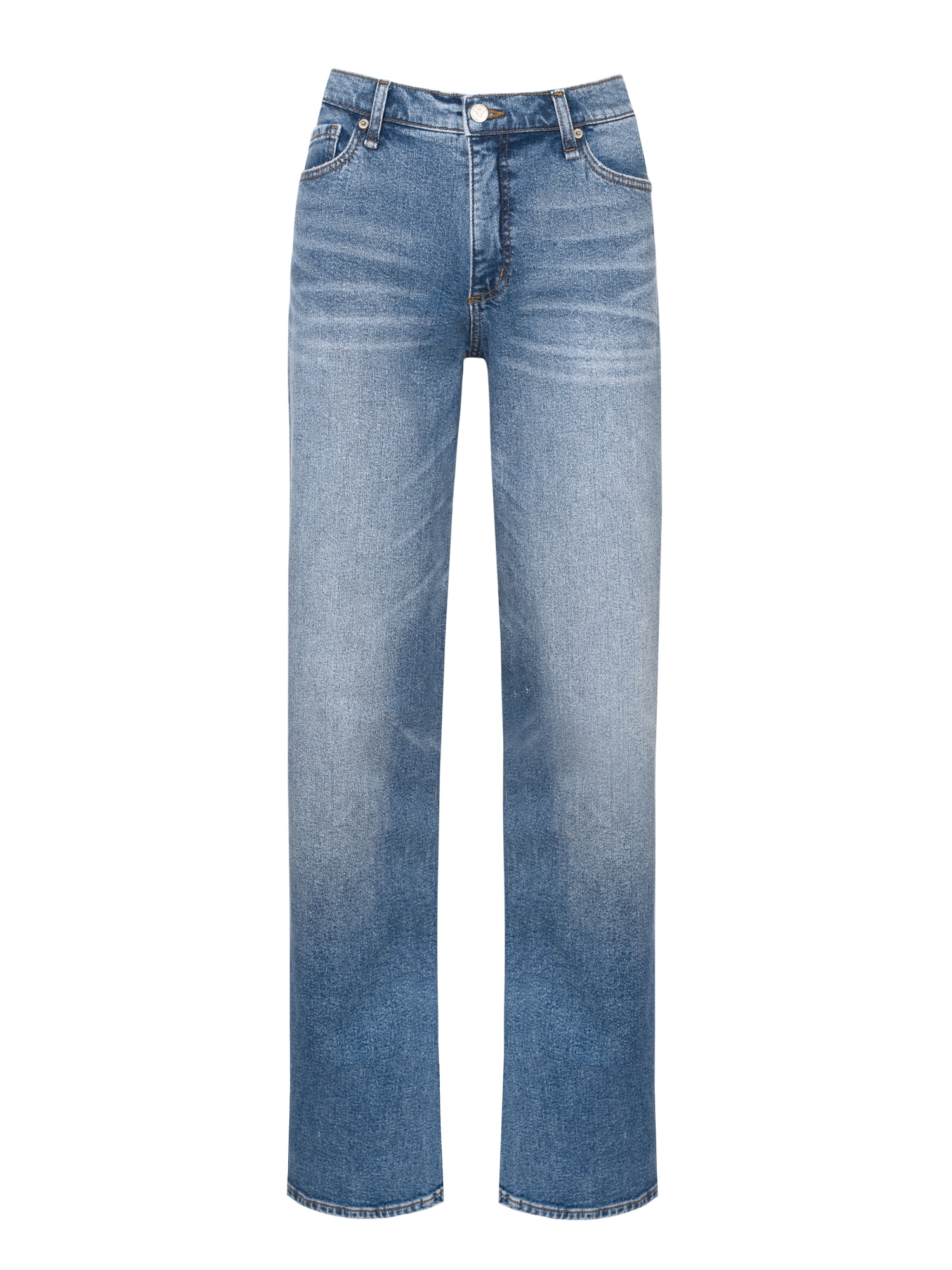 Jessica Simpson Rosa Mid Rise Relaxed Straight Jeans, Sizes 2-16