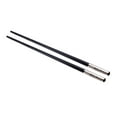 thumbnail image 5 of 1 Pair Black Chopsticks Chinese Style Retro Cutlery Traditional Chopsticks Alloy Environmental Protection Tableware CFC0932 W6I5, 5 of 9