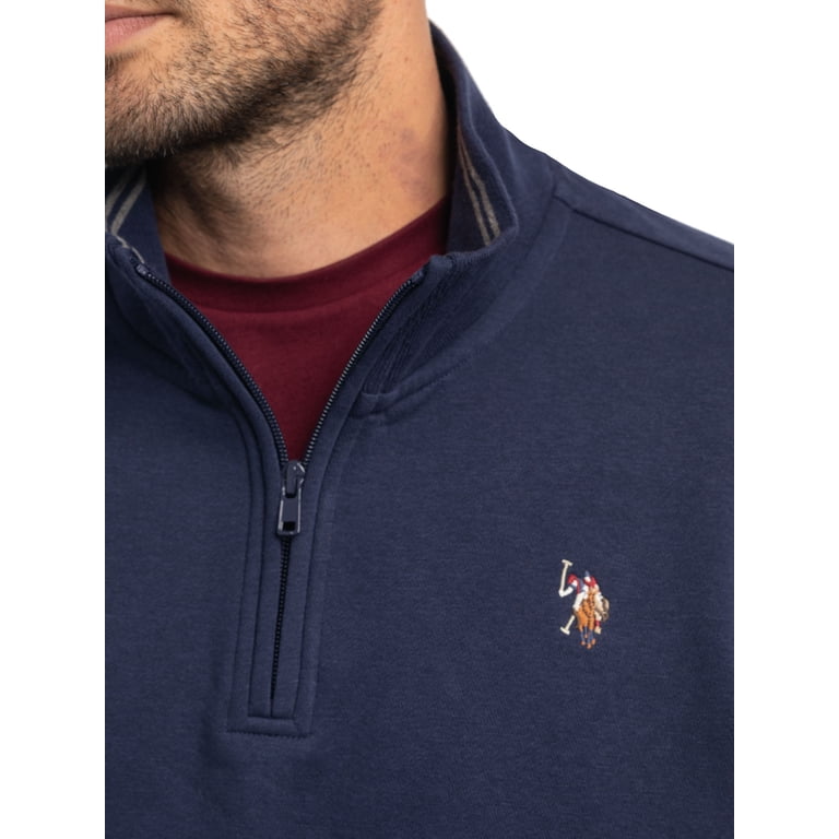 U.S. Polo Assn. Men's Fleece Quarter-Zip Pullover photo 3