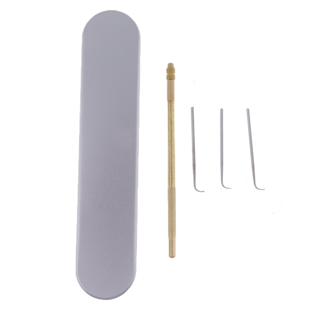 EHJRE Professional Copper Crochet hook set for Beaded Feather picture show, B B
