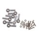 thumbnail image 5 of RC Cabeza de Rótula Tornillos para Crawler Cars, Cars , , Piezas de Repuestos , 4 mm plata Baoblaze Varilla de hebilla de cabeza de bola de coche RC, 5 of 7