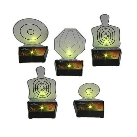 Laser Training - Laser Ammo Interactive Multi Training Targets - 5 pack