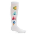 thumbnail image 2 of MeMoi Camp Rules Knee High Sock - Girls - Female, 6, White, 2 of 2