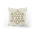 thumbnail image 1 of The Mountain Home Collection Led Snowflake Decorative Pillow 20 x 20, 1 of 1