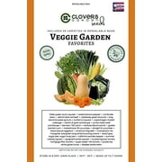 Vegetable Garden Favorites Seed Kit | 29 Varieties, 725+ Seeds, Non-GMO, Resealable Waterproof Bag