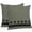 Green, variant on Throw Pillow Covers 16x16 Inch Set of 2, Sage Green Black Plaid Waterproof Outdoor Pillow Covers, Vintage Star Buffalo Check Rustic Decorative Cushion Pillowcases for Couch, Sofa, Bed, Garden, Patio
