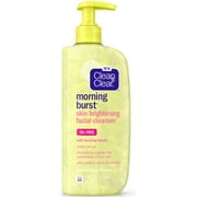 CLEAN & CLEAR Morning Burst Skin Brightening Facial Cleanser 8 oz (Pack of 2)
