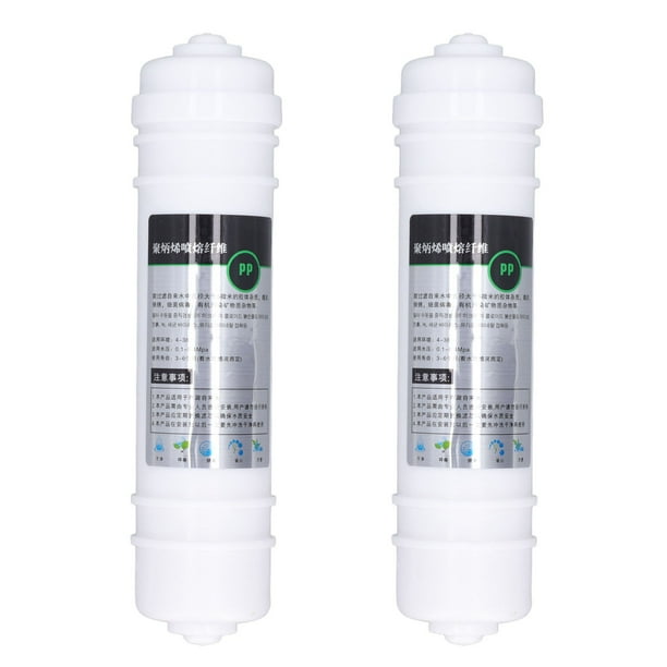 Filtro de agua Jadeshay Filtro purificador de agua 10 pulgadas 2 piezas