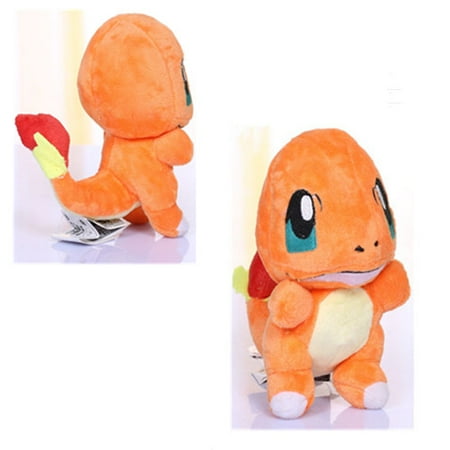 Hot Pokemon 6in Charmander Plush Toy Stuffed Animal Fire Dragon Doll