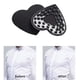 thumbnail image 4 of 2x 1 par de fundas reutilizables para empanadas almohadillas de silicona para camisas de vestir Sin mangas trajes de baño Corazón negro Hugo Cubierta de empanadas de pecho, 4 of 8