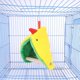 thumbnail image 4 of Hamaca para pájaros, nido cálido de invierno, hamaca para loros, jaula colgante, tienda de campaña de felpa, juguetes para pájaros, cacatúas, conures pequeños, 4 of 5