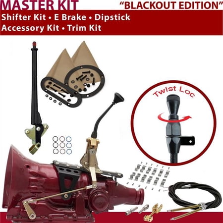 American Shifter 904 Shifter Kit 8 in. E Brake Cable Clamp Trim Kit Dipstick for D52DF