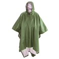 thumbnail image 2 of Imperméable Portable Multifonctionnel 3 en 1 Randonnée Camping Poncho Tapis Auvent Durable Activité Extérieure Équipement de Pluie, 2 of 7