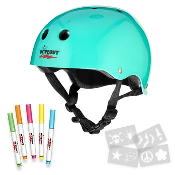 Wipeout Dry Erase Kids Helmet for Bike, Skate and Scooter