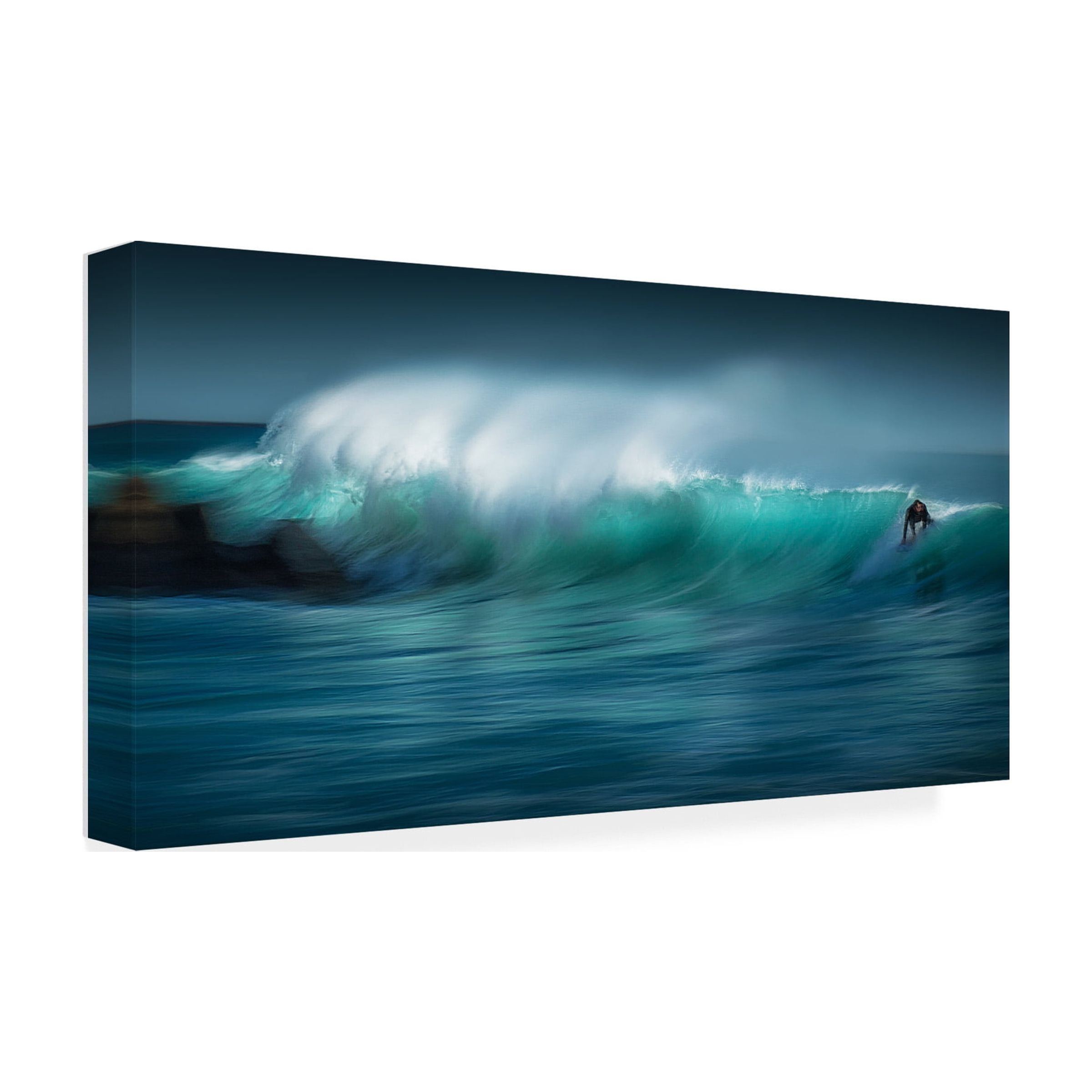 Paolo Lazzarotti 'Riding The Wave' Canvas Art