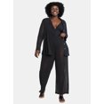 thumbnail image 3 of Time and Tru Women's and Women's Plus Sparkle Coverup Pants, Sizes XS-3X, 3 of 5