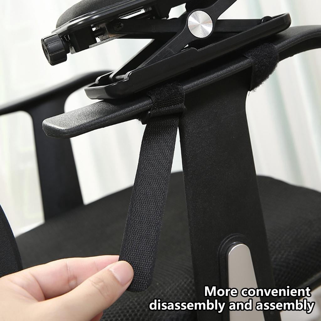 HONCLL Computer Arm Rest for Desk Adjustable Ergonomic Wrist Rest Support for Keyboards Armrest Extender Rotating Mouse Pad