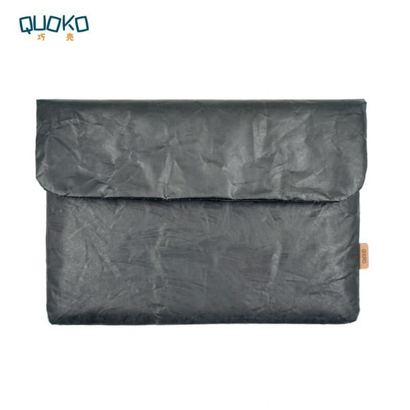 Vintage Old Style 13/14/15/16 Inch Laptop Bag Cover,Tyvek Fiber Paper Sleeve Case For MacBook Huawe MateBook HP Lenvov black 14 inch
