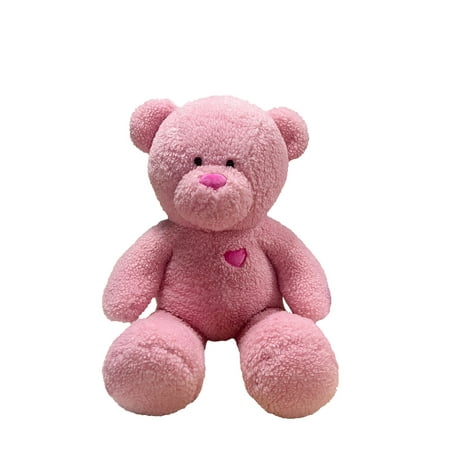 Valentine's Day Jumbo Pink Sherpa Bear, 30 in, by Way To Celebrate