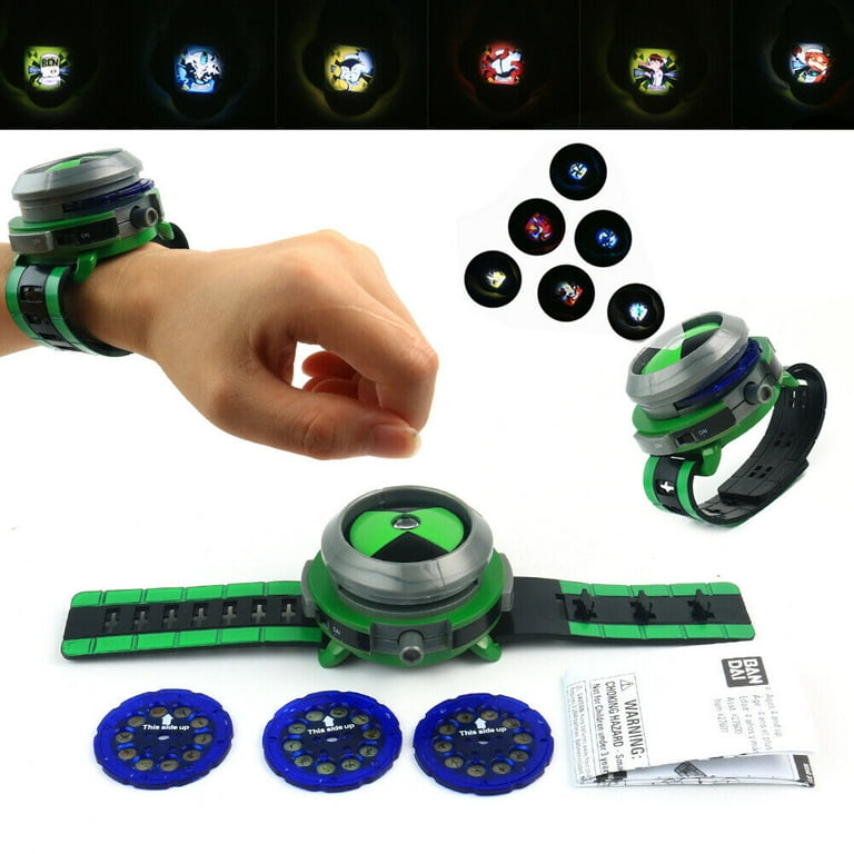 BEN 10 Ten Projector Watch Alien Force Omnitrix Illumintator Bracelet Kid's  Toys