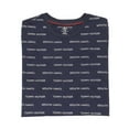 thumbnail image 2 of Tommy Hilfiger Men's Modern Essentials Crew Neck T-shirt, Dark Navy \ White Print,XL - US, 2 of 4