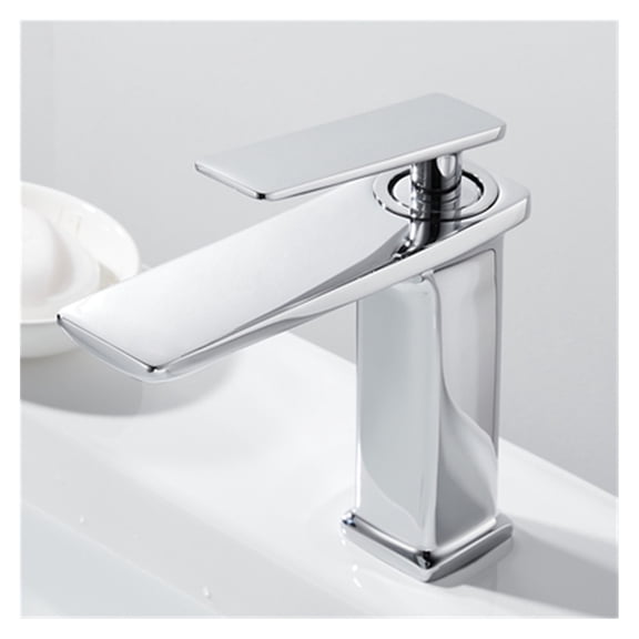 Basin Faucet Modern Gold Bathroom Mixer Tap White and Gold /Chrome Wash basin Faucet Hot and Cold Sink Faucet ,360° Swivel Spout