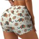 thumbnail image 1 of Balery Colorful Armadillos1 Pantalones cortos de entrenamiento estampados para mujer, sin costuras, ajustados, para gimnasio, yoga, correr, deportes, ejercicio activo, fitness.-Large, 1 of 8