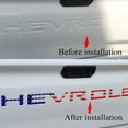 thumbnail image 2 of Tailgate Insert Letters Compatible with 2019 2020 2021 2022 2023 3D Emblems with Strong Adhesive American Flag, 2 of 7