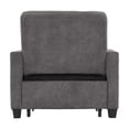 thumbnail image 5 of BIGWOO Chair Bed Convertible Chair,Pull Out Sleeper Chair Beds with USB Ports,Armchair Bed Sleeper Wear-resistant and Anti-scratch,Dark Grey, 5 of 9