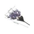 thumbnail image 2 of WEUVEB 3Ud Magnolia Artificial Azul Con Ramas Realistas Para Adornos Y Centros De, 2 of 6